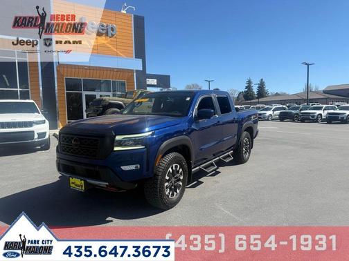 Deep Blue Pearl 2023 Nissan Frontier PRO-4X
