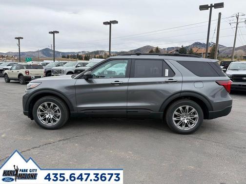 Gray Metallic 2026 Ford Explorer Active