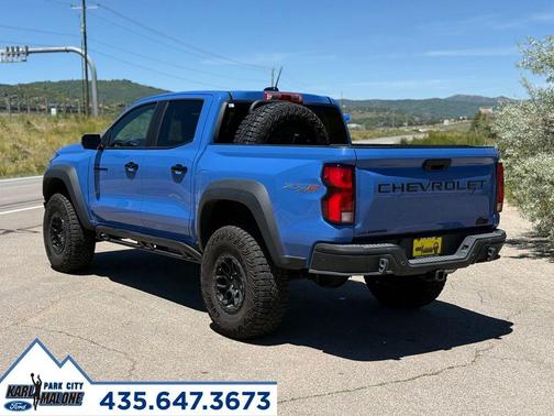 Reef Blue Metallic 2026 Chevrolet Colorado ZR2