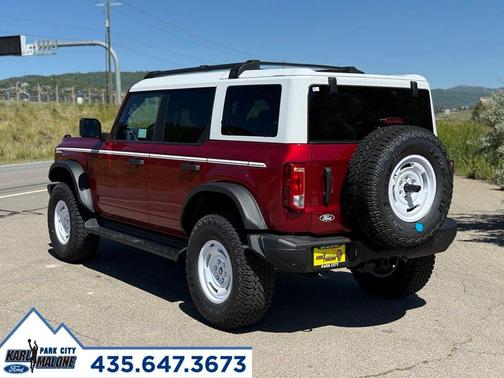 Ruby Red Metallic Tinted Clearcoat 2026 Ford Bronco Heritage Edition