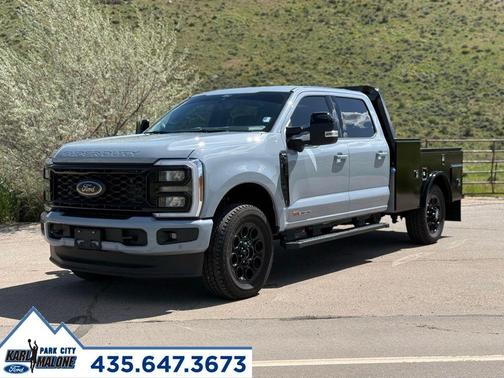 Gray Metallic 2025 Ford F-350 Lariat Super Duty