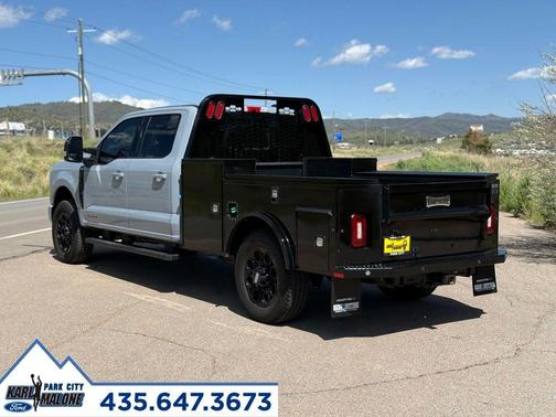 Gray Metallic 2025 Ford F-350 Lariat Super Duty