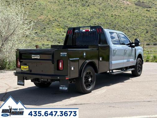 Gray Metallic 2025 Ford F-350 Lariat Super Duty