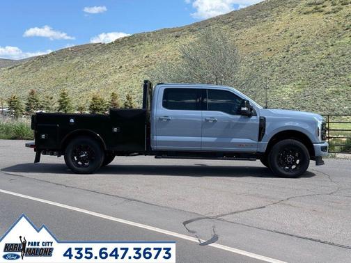 Gray Metallic 2025 Ford F-350 Lariat Super Duty