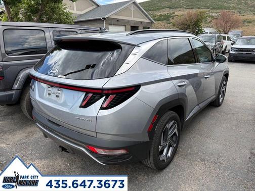 Shimmering Silver 2022 Hyundai TUCSON Hybrid Limited