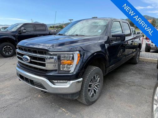 Blue Metallic 2022 Ford F-150 Lariat