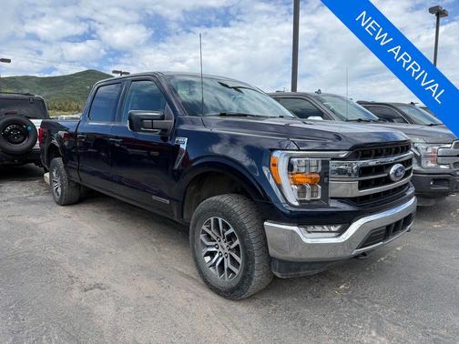 Blue Metallic 2022 Ford F-150 Lariat