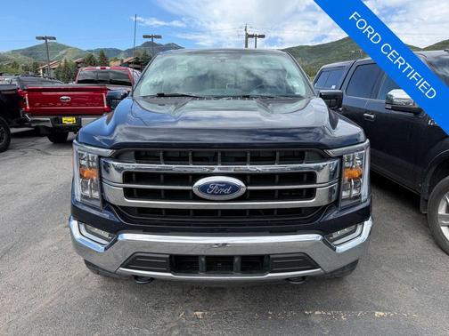 Blue Metallic 2022 Ford F-150 Lariat