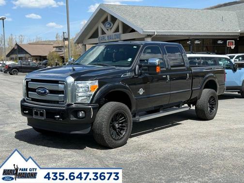 Tuxedo Black Metallic 2015 Ford F-350 Platinum