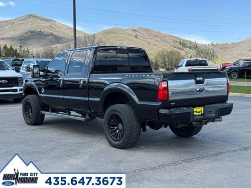 Tuxedo Black Metallic 2015 Ford F-350 Platinum