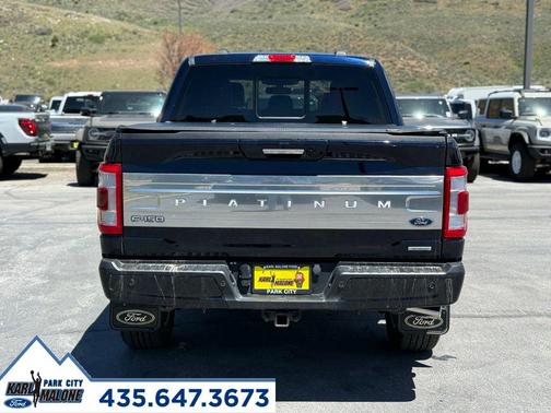 Blue 2023 Ford F-150 Limited