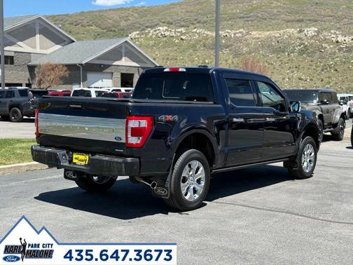 Blue 2023 Ford F-150 Limited