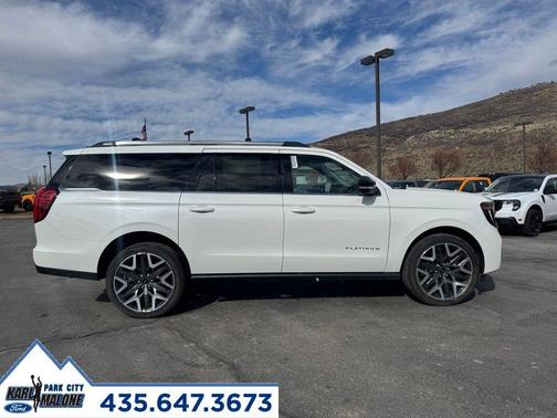 Star White 2026 Ford Expedition Max Platinum