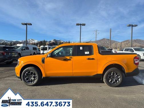 Orange Fury 2026 Ford Maverick XLT