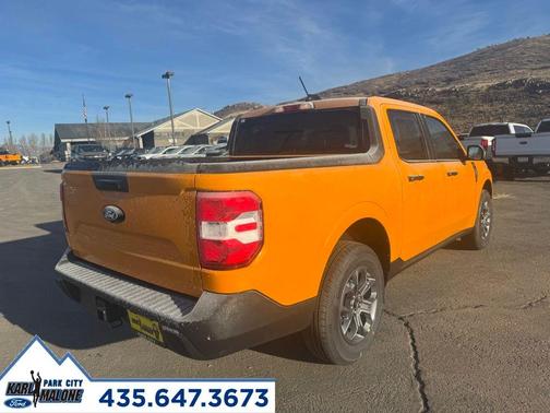 Orange Fury 2026 Ford Maverick XLT