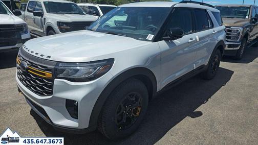 Space White Metallic 2026 Ford Explorer Tremor