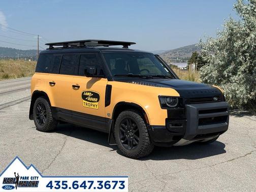 Santorini Black 2022 Land Rover Defender 110 X-Dynamic SE
