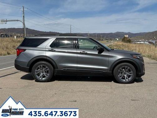 Carbonized Gray Metallic 2026 Ford Explorer Active