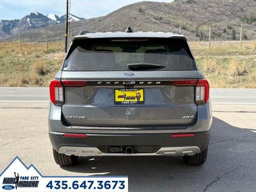 Carbonized Gray Metallic 2026 Ford Explorer Active