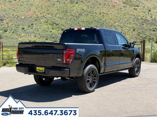 Agate Black Metallic 2026 Ford F-150 Platinum