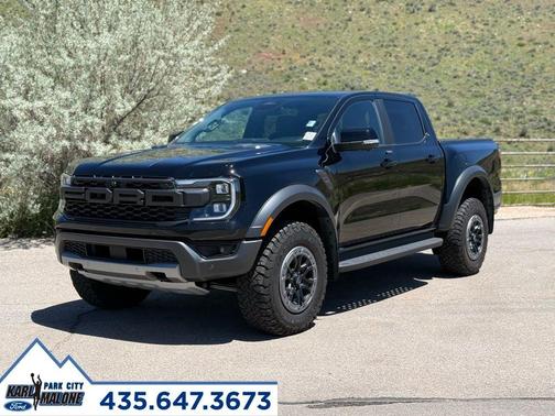 Shadow Black 2025 Ford Ranger Raptor