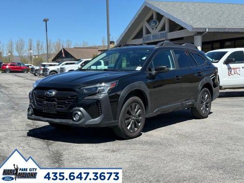 Crystal Black Silica 2025 Subaru Outback Onyx Edition