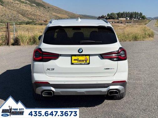 White 2024 BMW X3 xDrive30i