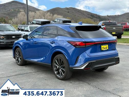 Gray 2024 Lexus RX 350 F SPORT Handling