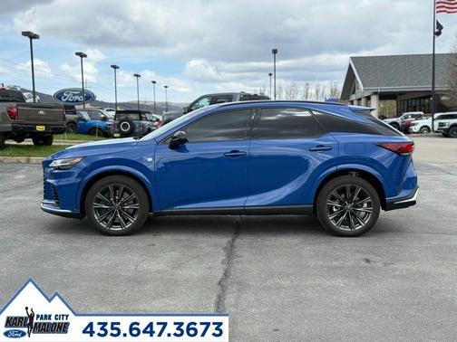 Gray 2024 Lexus RX 350 F SPORT Handling