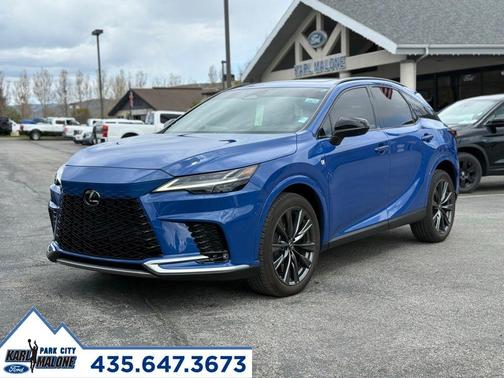 Gray 2024 Lexus RX 350 F SPORT Handling