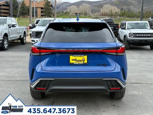Gray 2024 Lexus RX 350 F SPORT Handling