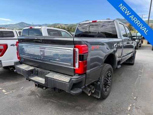 Gray 2024 Ford F-350 Platinum