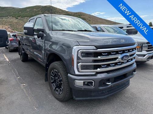 Gray 2024 Ford F-350 Platinum