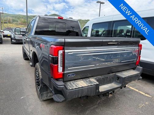 Gray 2024 Ford F-350 Platinum