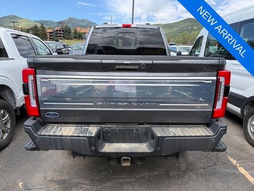 Gray 2024 Ford F-350 Platinum