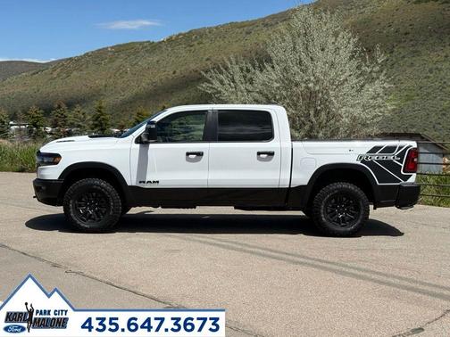 Bright White Clearcoat 2025 RAM 1500 Rebel