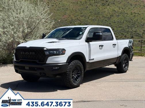 Bright White Clearcoat 2025 RAM 1500 Rebel