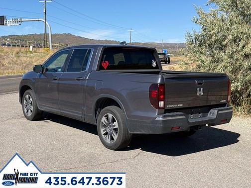 Gray 2018 Honda Ridgeline RTL-T