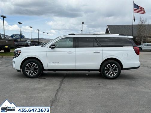 Oxford White 2025 Ford Expedition Max Platinum
