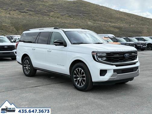 Oxford White 2025 Ford Expedition Max Platinum
