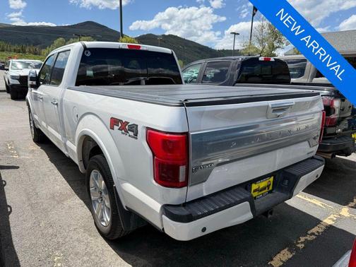White Platinum Clearcoat Metallic 2019 Ford F-150 Platinum