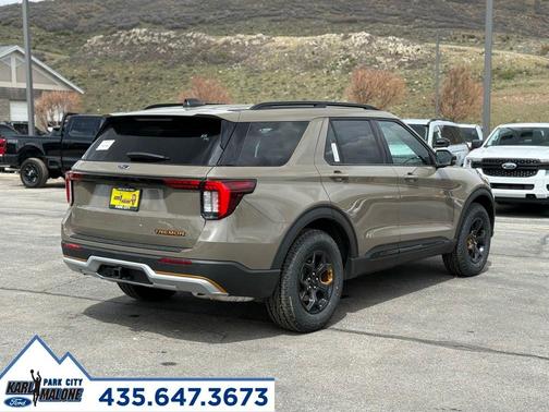 Gray 2026 Ford Explorer Tremor