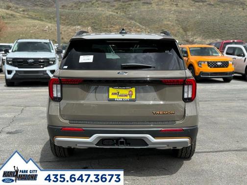 Gray 2026 Ford Explorer Tremor