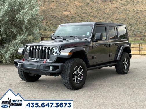 Granite Crystal Clearcoat Metallic 2021 Jeep Wrangler Unlimited Rubicon