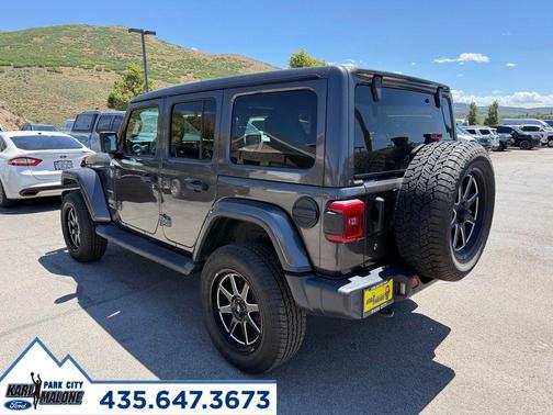 Granite Crystal Clearcoat Metallic 2020 Jeep Wrangler Unlimited Sahara