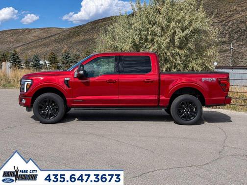 Ruby Red Metallic Tinted Clearcoat 2026 Ford F-150 Platinum