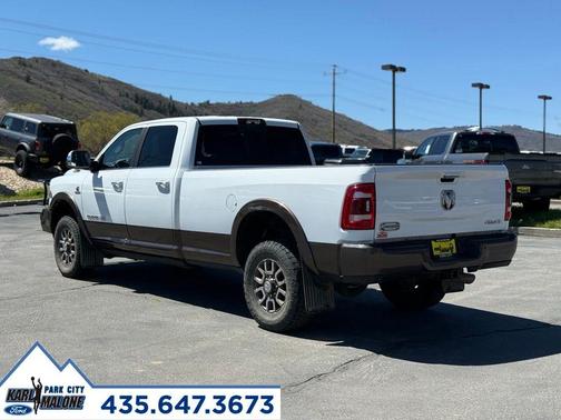 Bright White Clearcoat 2022 RAM 3500 Longhorn
