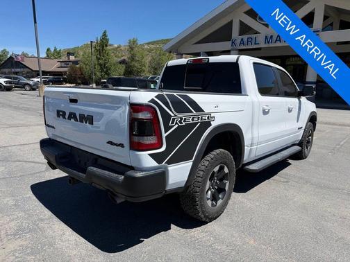 Bright White Clearcoat 2021 RAM 1500 Rebel