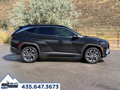 Ash Black 2025 Hyundai TUCSON Hybrid Limited