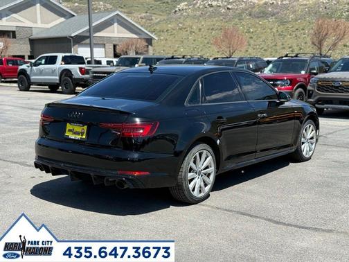 Brilliant Black 2018 Audi A4 2.0T ultra Premium
